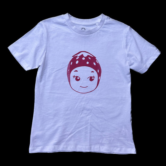 The sonny angel head baby tee in white