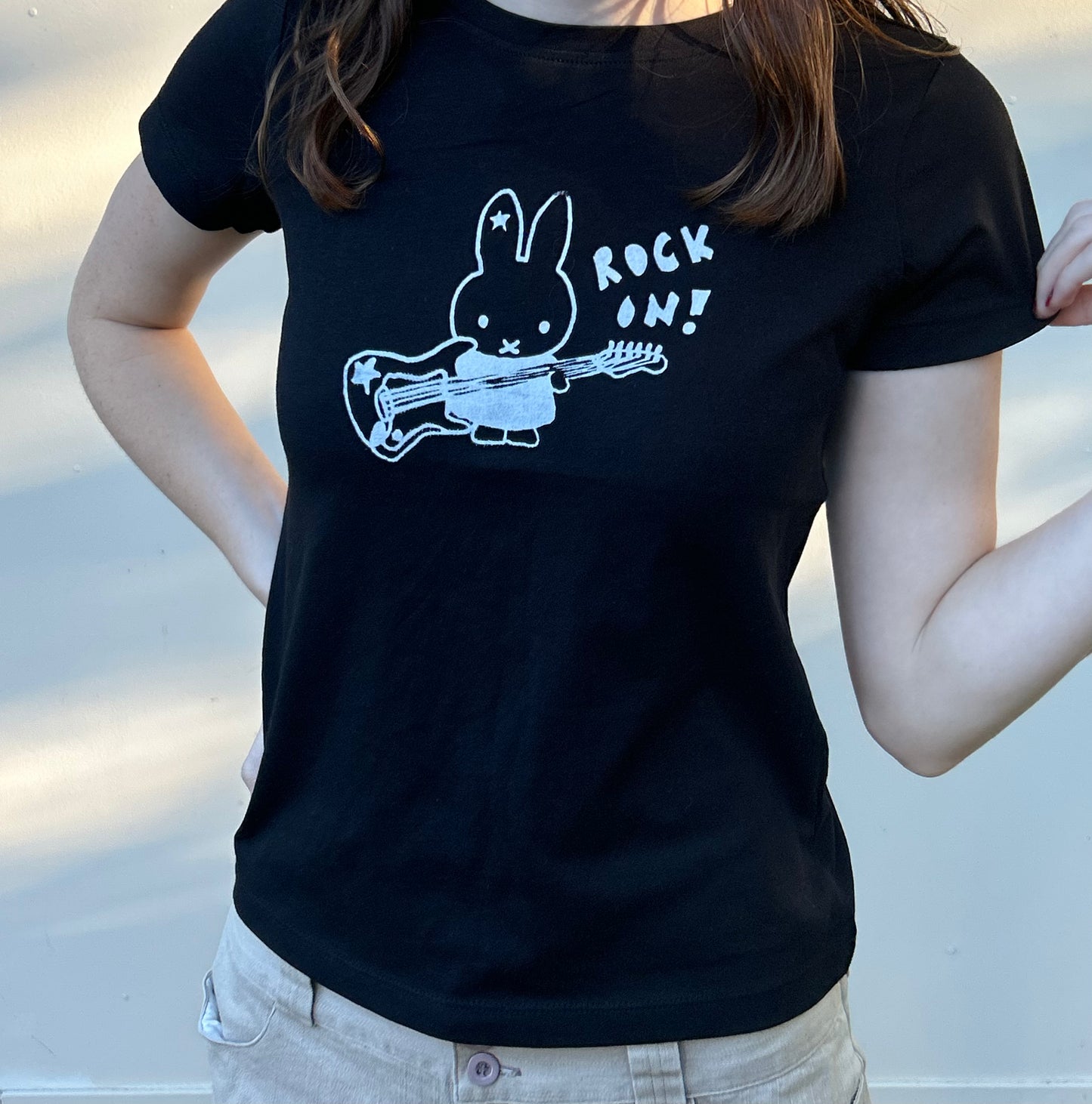 The Rock miffy Baby Tee