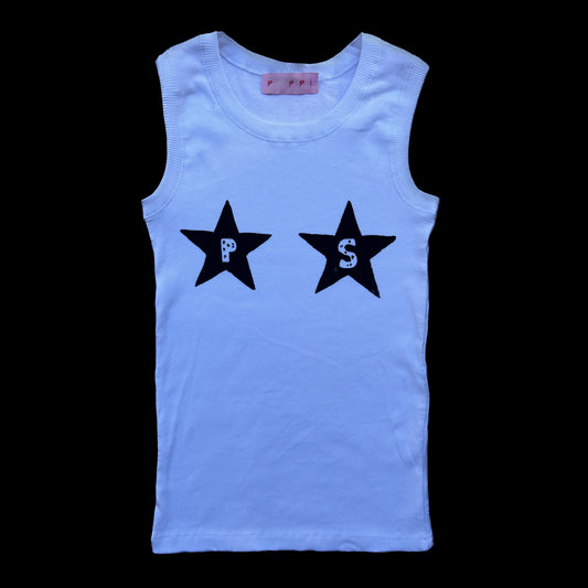 The PS stars tank top in white