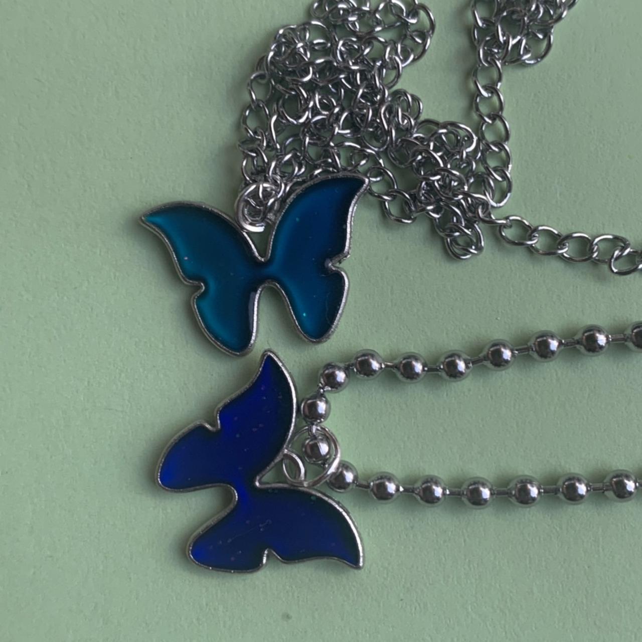 The Mood changing butterfly necklace