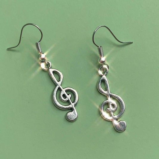 The music earrings