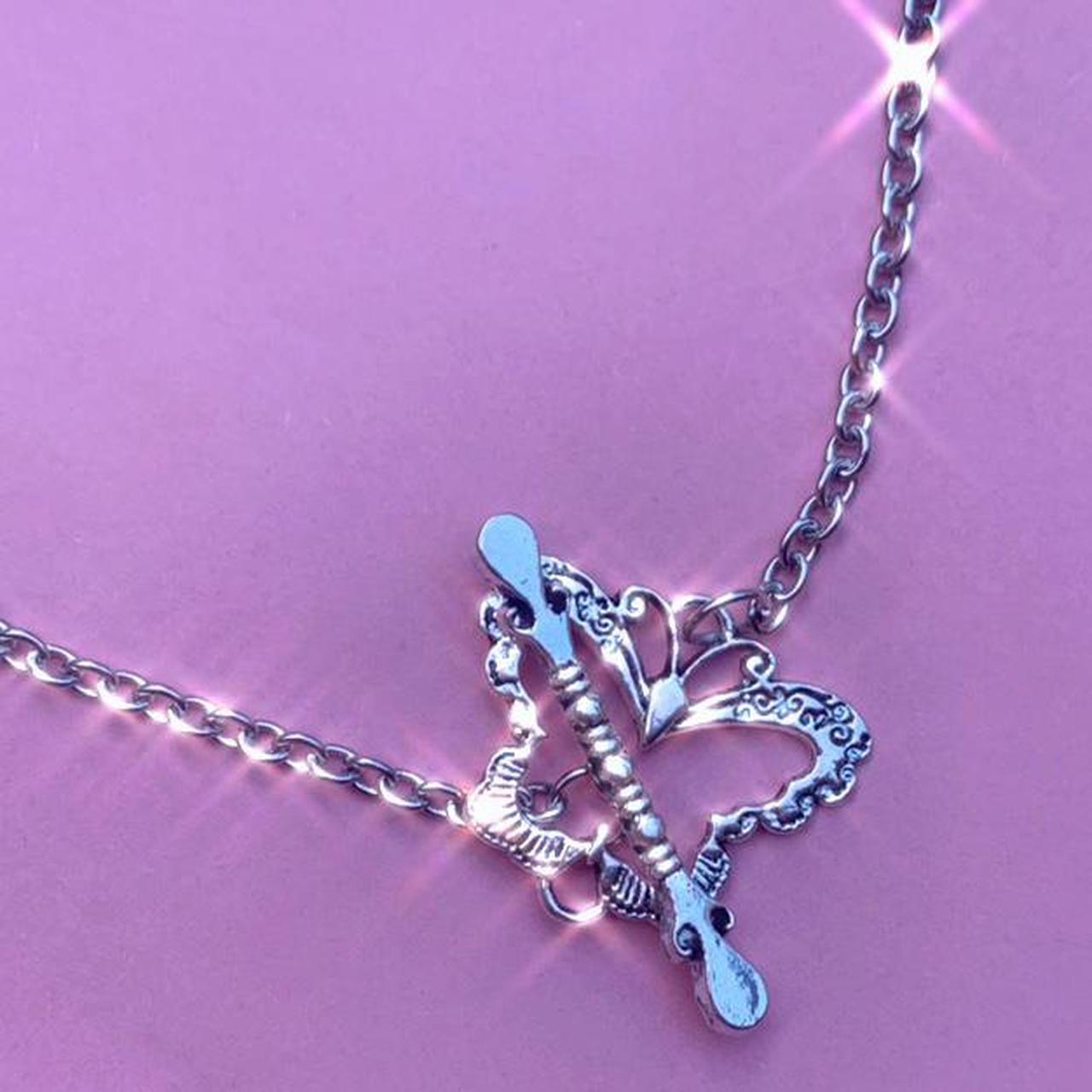 The butterfly clasp Chain necklace