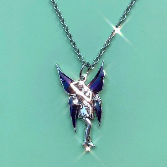 The purple fairy Chain necklace