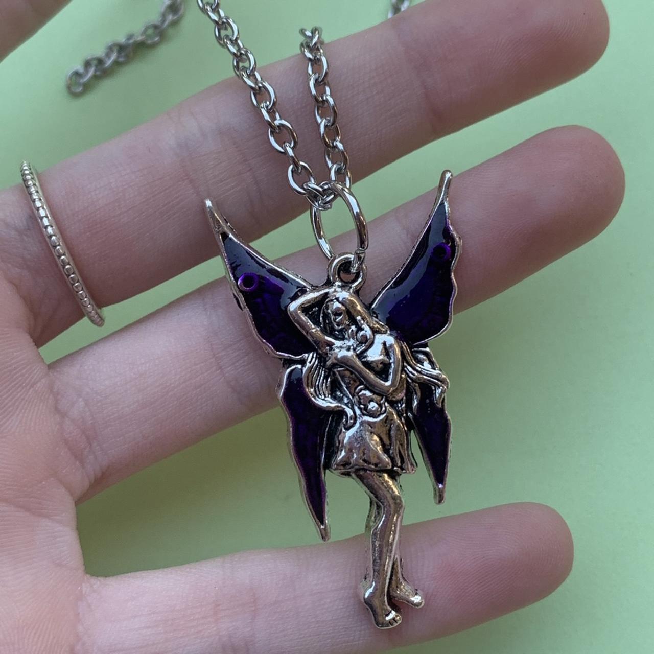 The purple fairy Chain necklace